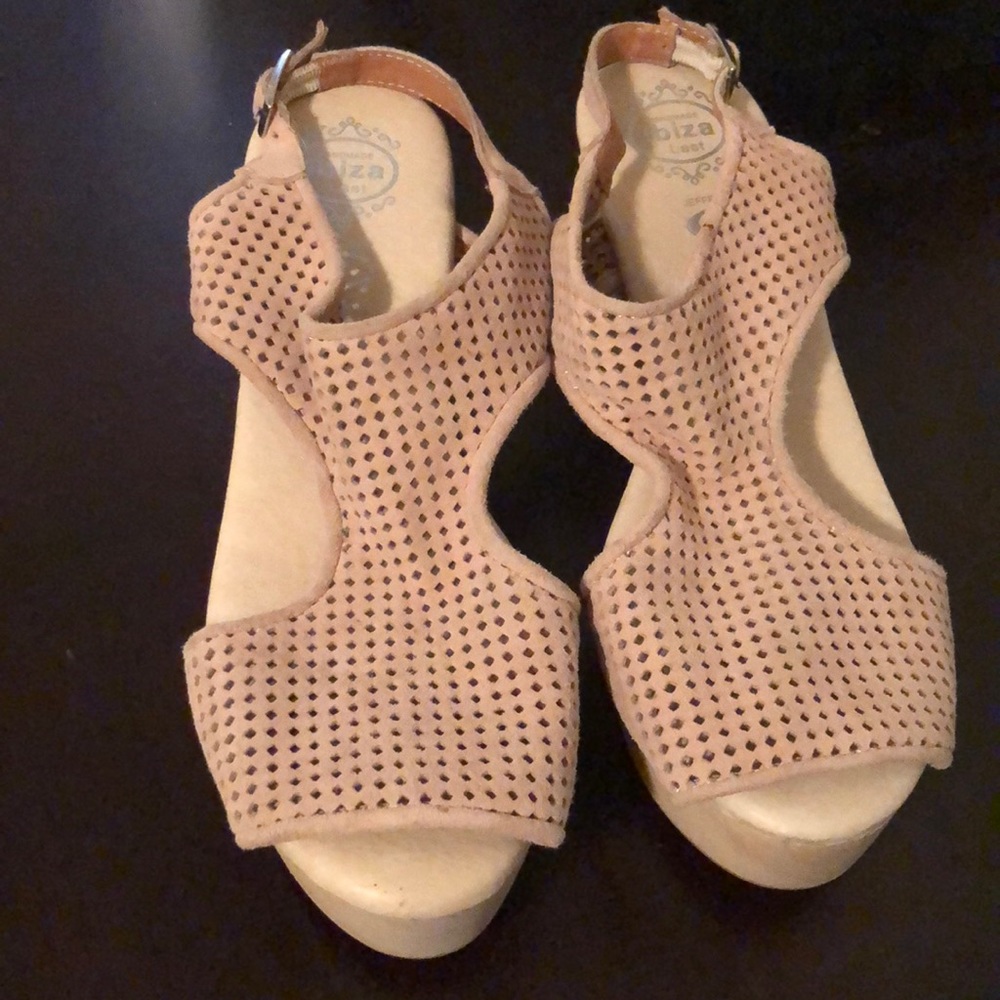 Jeffrey Campbell wedged sandals